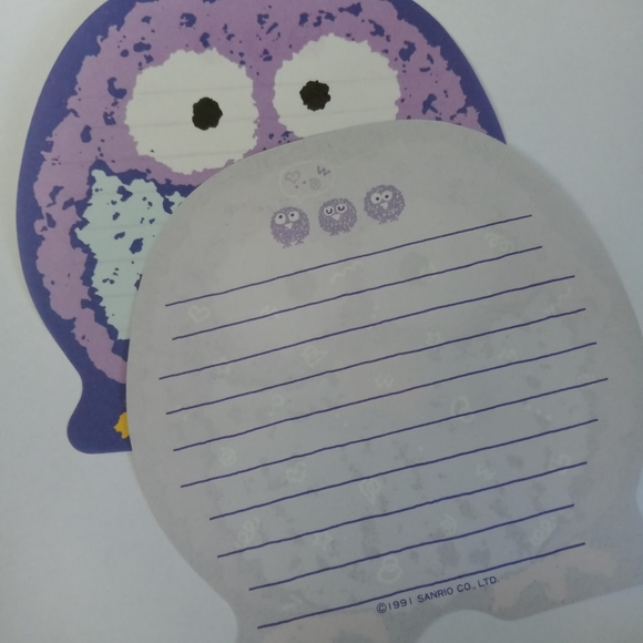 RARE SANRIO OWL STATIONARY VINTAGE - Picture 2 of 3